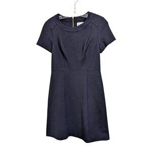 Eliza J Womens 4 Short Dress Stretch Sheath Cap Sleeve Black Office Career Work